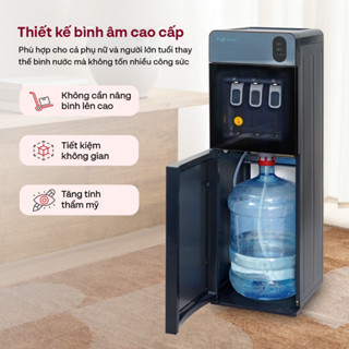 Cây nước nóng lạnh bình âm FUJIHOME cao cấp bình hút tự ngắt an toàn tiết kiệm điện