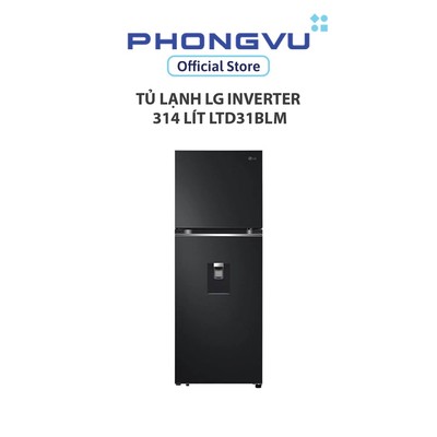 Tủ lạnh LG Inverter 314 lít LTD31BLM - Bảo hành 24 tháng
