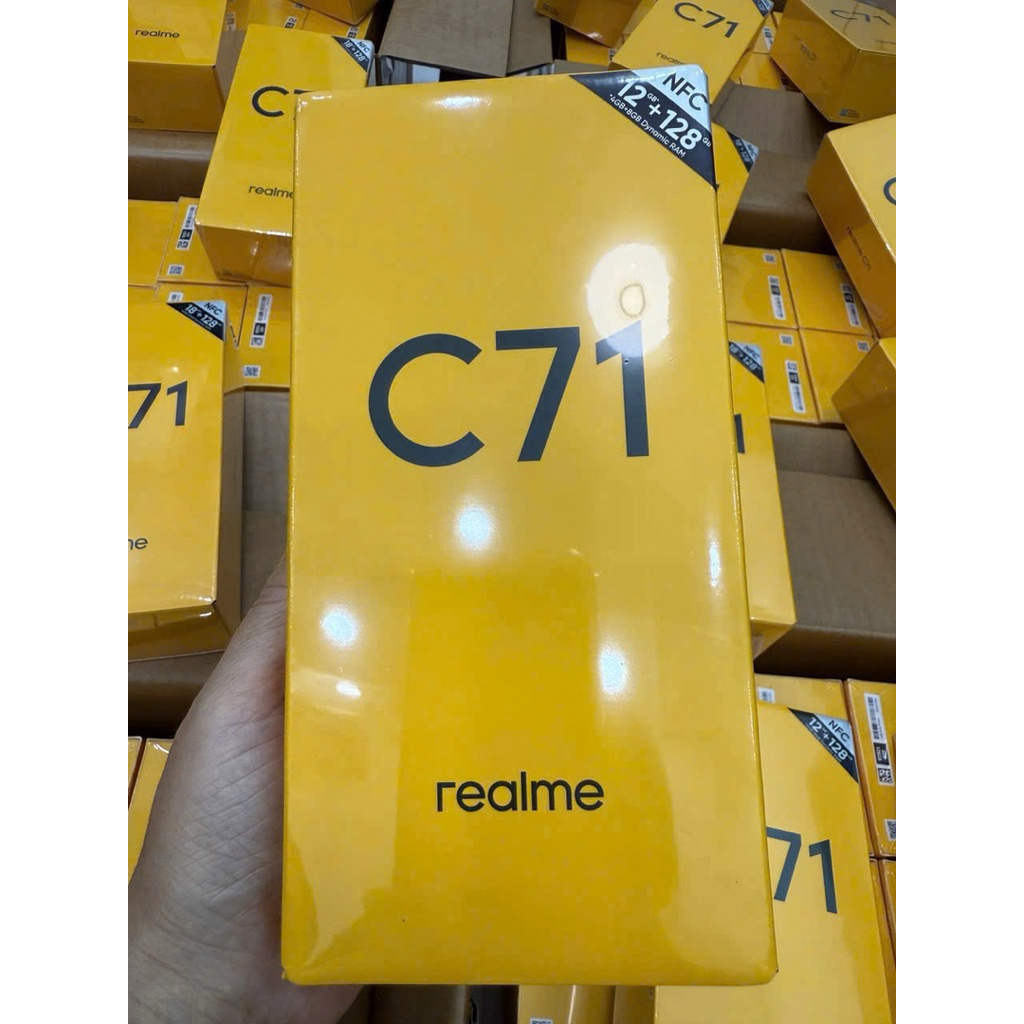 Realme C71 (6.67in/4gb/128gb) pin 6300mah new seal chính hãng đủ màu