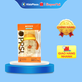 Bình uống nước PPSU 260ml Wesser