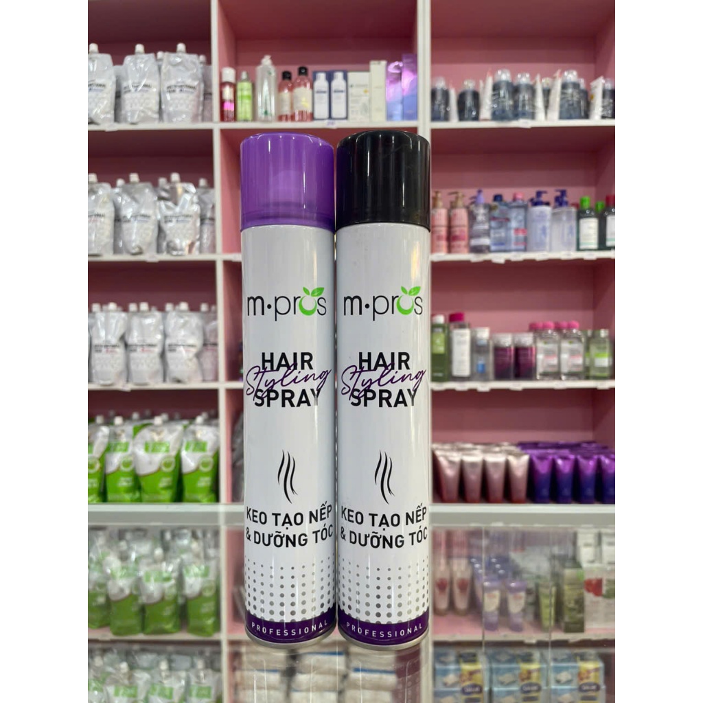 Keo xịt tạo kiểu tóc M-PROS