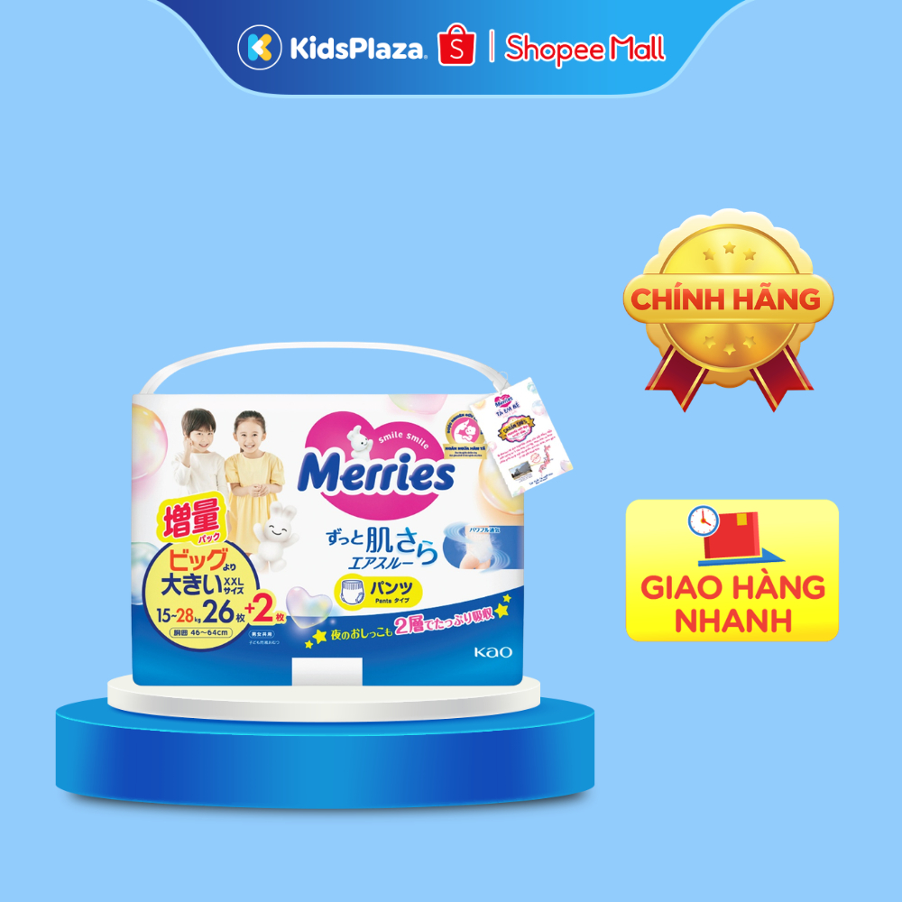 Bỉm - Tã Merries nội địa Nhật cho bé