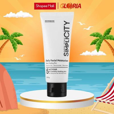 Kem Dưỡng Ẩm Cho Nam Đa Năng Kiểm Soát Dầu Nhờn 5 in 1 Men Stay Simplicity Facial Moisturizer 80g