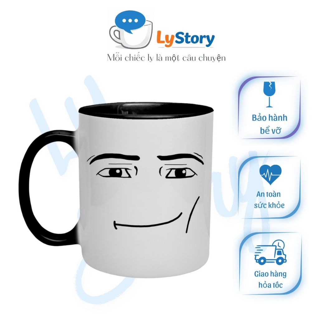 Ly Sứ In Hình Roblox. LyStory Shop, Cốc In Hình Cute, Hài Hước, Bựa, Troll, Quà Tặng Độc Đáo Ý Nghĩa