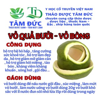1kg vỏ quả bưởi sấy khô