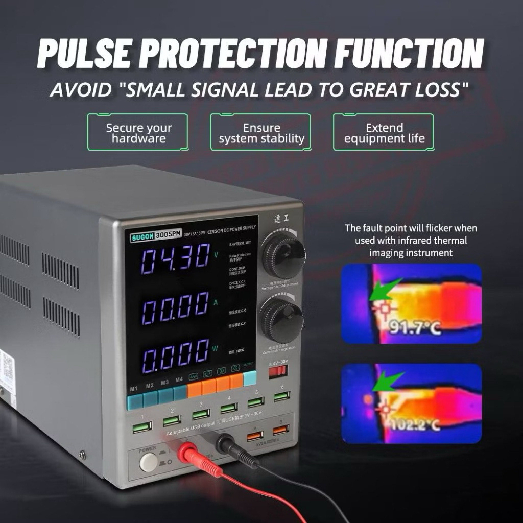 Đồng hồ cấp nguồn Sugon 3005PM