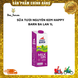 Sữa Tươi Nguyên Kem Happy Barn 1L - Beehouse