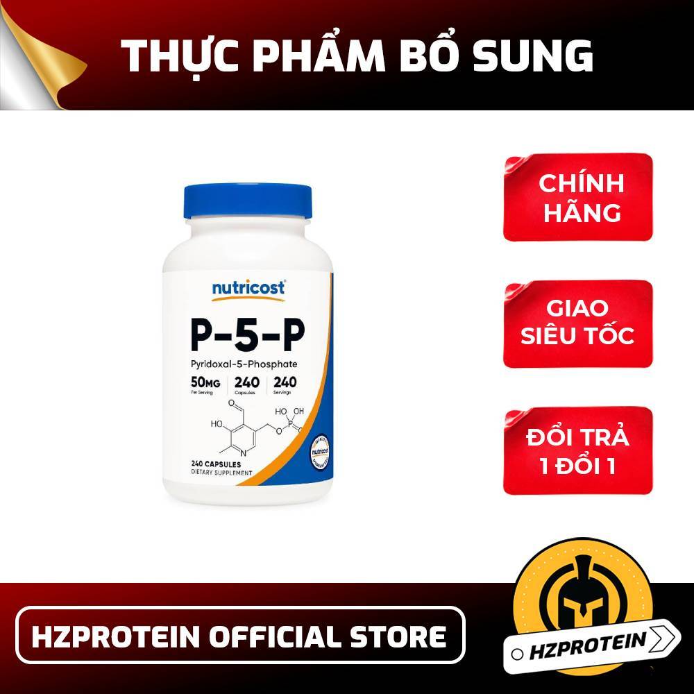 Nutricost P5P 50mg/100mg 240 Viên