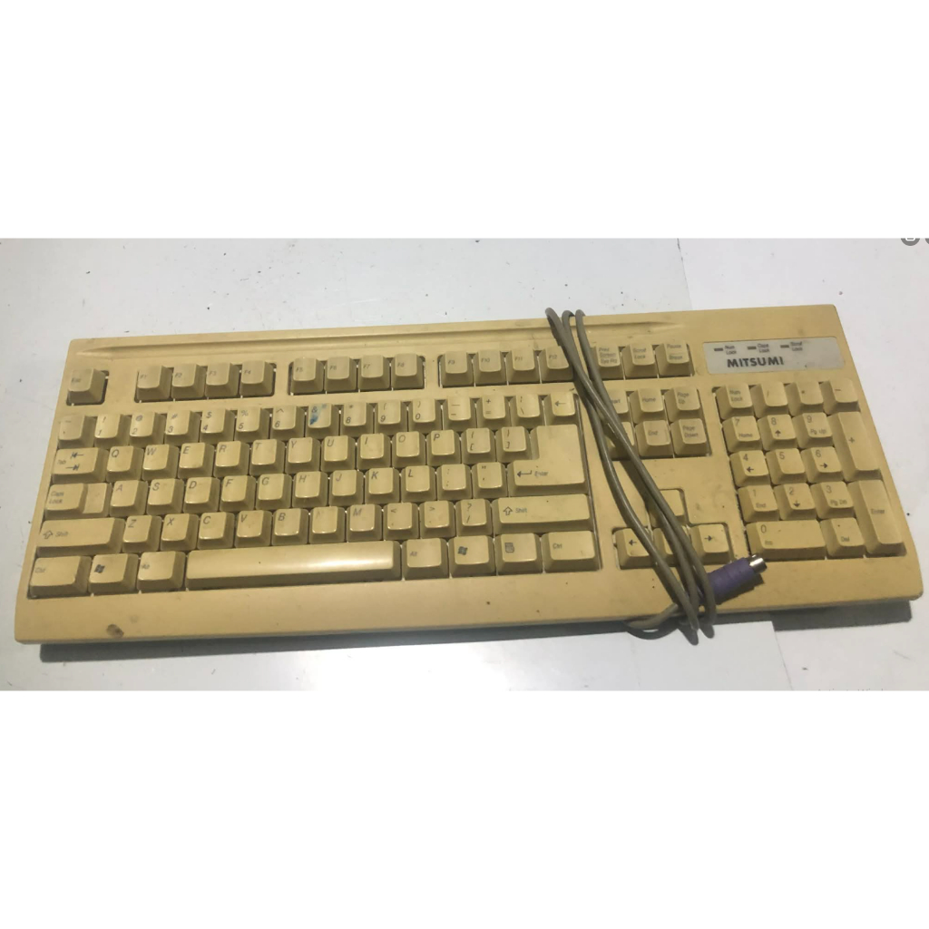Bàn Phím Mitsumi KFK-EA4XT Cổng PS/2 – Hàng Tháo Văn Phòng, Zin Bền, Gõ Êm