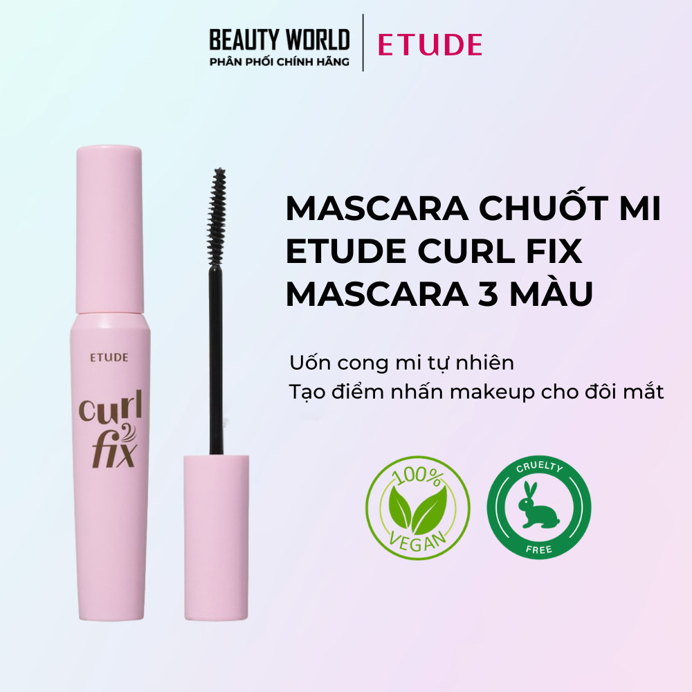 Mascara Chuốt Mi ETUDE Curl Fix Mascara