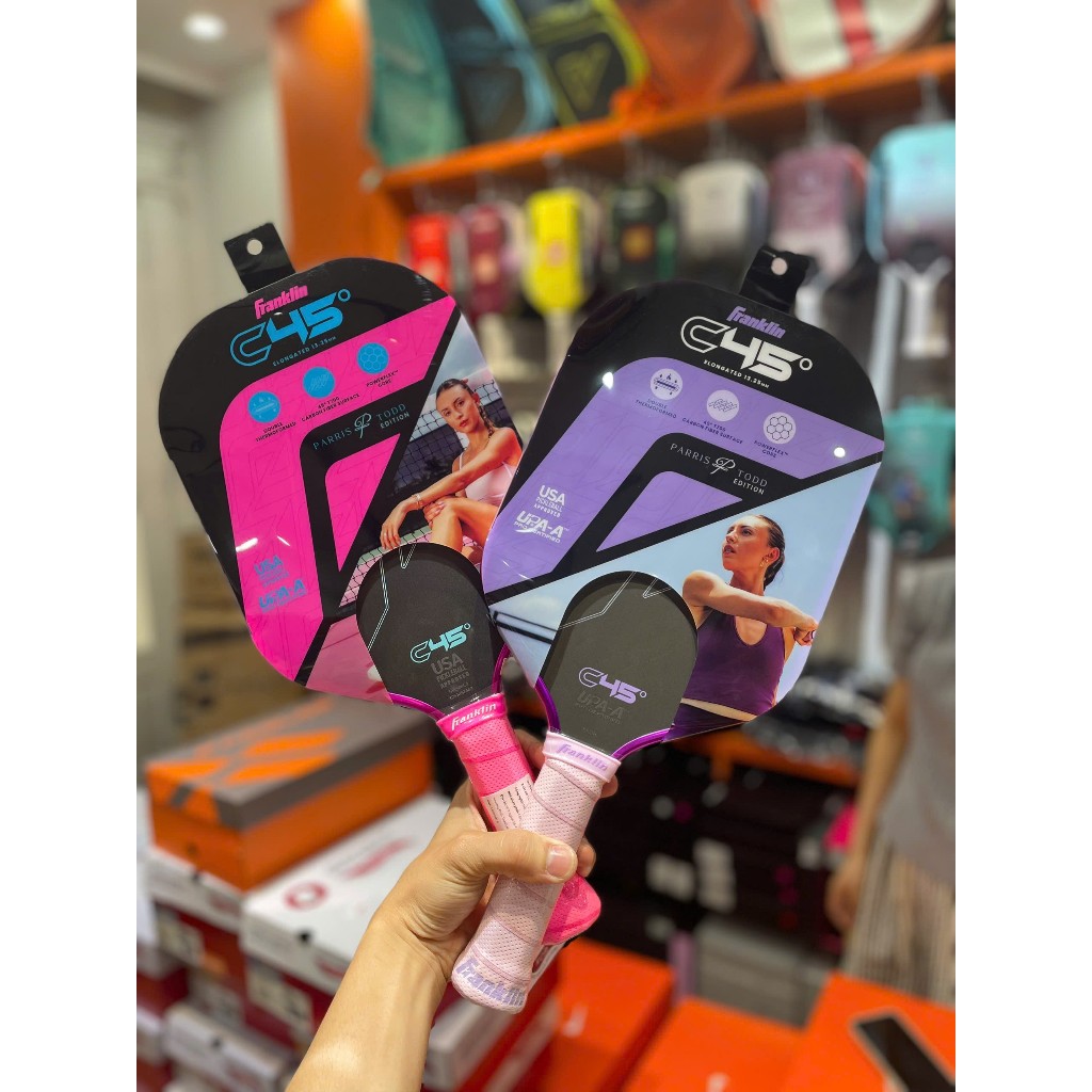 [ FANKLIN ] vợt pickleball Franklin C45 Pickleball Paddle (Parris Todd Edition) (bản màu hồng và tím