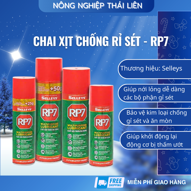 RP7 (Chính Hãng) Chai Xịt Chống Rỉ Sét 150g 175g 300g 350g.