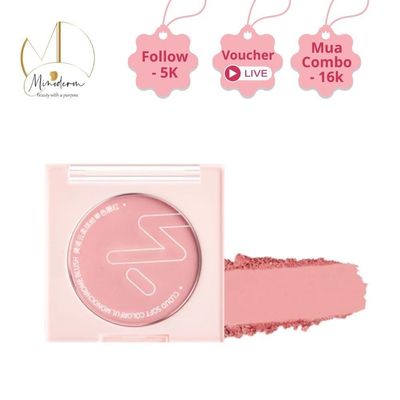 Phấn má hồng MENOW CLOUD SOFT hạt phấn siêu mịn, lên màu tự nhiên 4.5g
