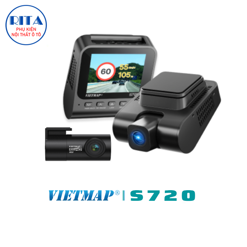Camera hành trình Vietmap S720 - Cảnh Báo Giao Thông - Hàng Chính Hãng Vietmap - Bảo Hành 1 Năm