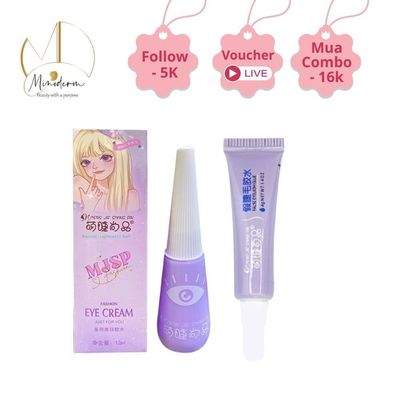 Keo dán mi giả BEABIAI trong suốt nhanh khô
