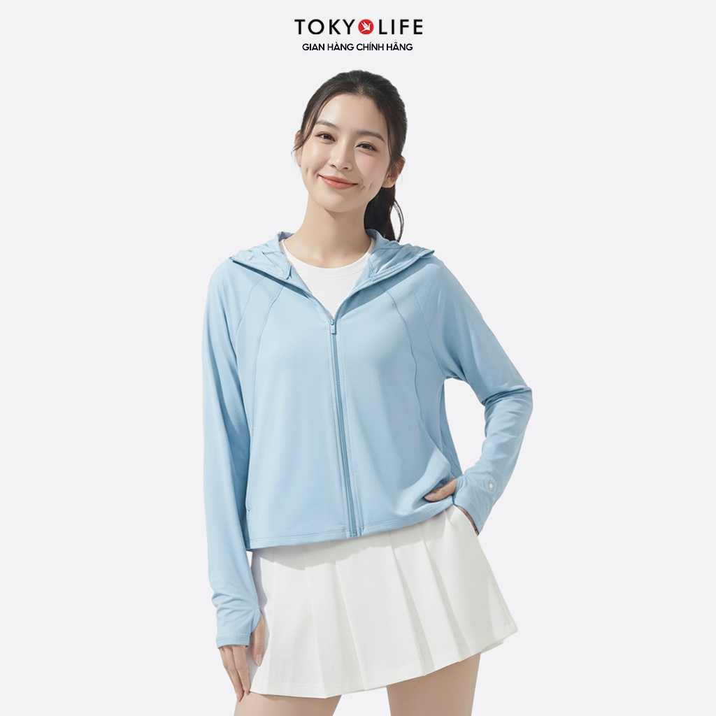 Áo Khoác Chống Nắng Chống Tia UV Nữ Sunstop Ice Form Babydoll Chất Su Lạnh Thoáng Mát 40003391 - TOKYOLIFE | BigBuy360 - bigbuy360.vn
