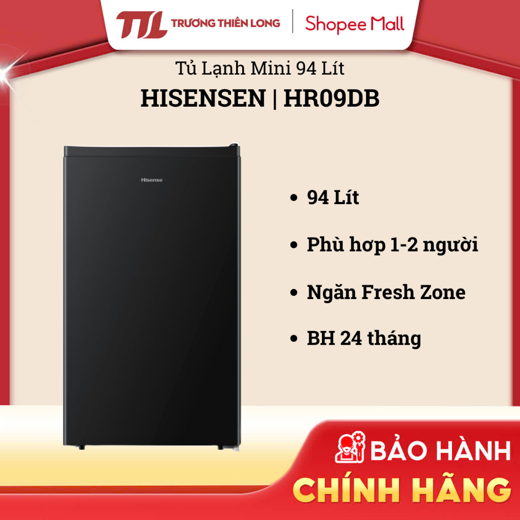 HR09DB - Tủ Lạnh Hisense 94 Lít [FREESHIP HCM]