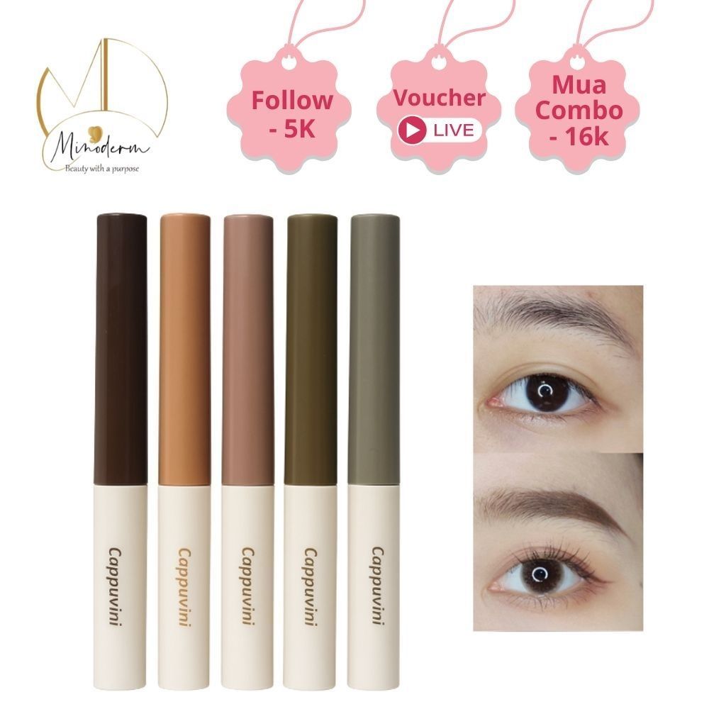 Chuốt lông mày BEABIAI mascara giúp định hình và nhuộm lông mày tự nhiên, đều màu và lâu trôi.