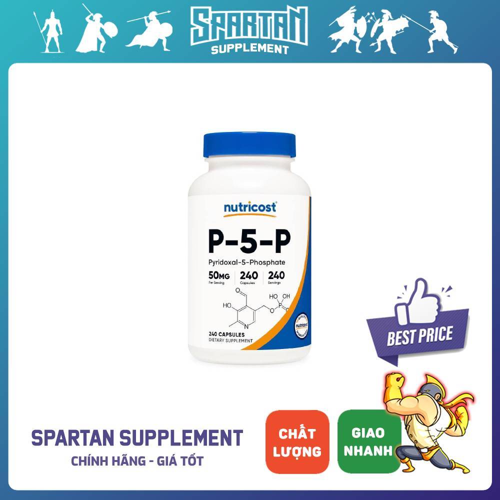 Nutricost P5P Pyridoxal 5 Phosphate – G i ả m Căng Thẳng