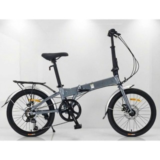 Xe đạp gấp khung nhôm cao cấp DTFLY cho người cao từ 140cm - HÀNG NHẬP KHẨU CHÍNH HÃNG