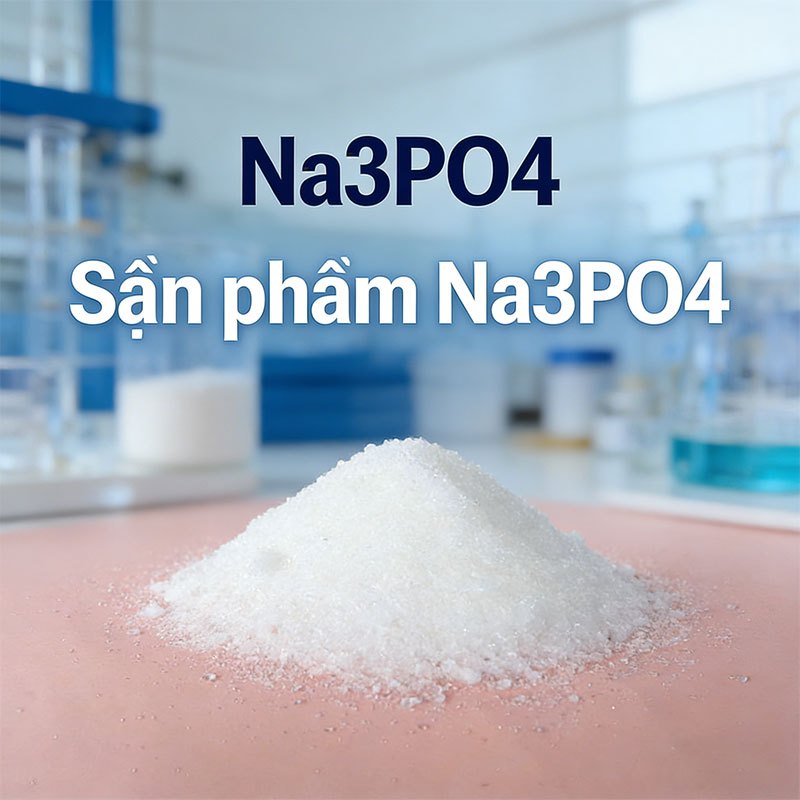 100g Na3PO4 (phosphate ba natri) - xử lý nước, làm sạch kim loại, làm mềm nước