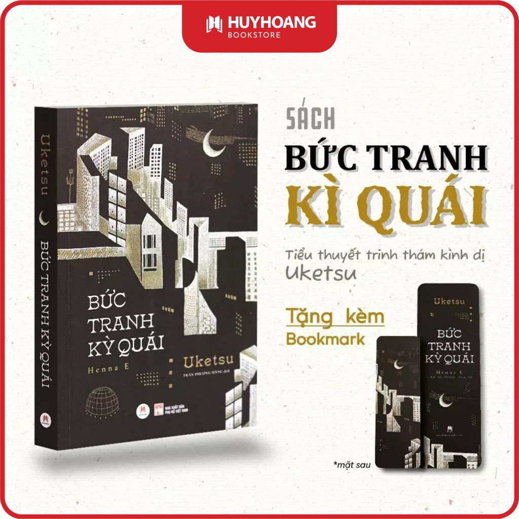 Sách - Bức Tranh Kỳ Quái Uketsu