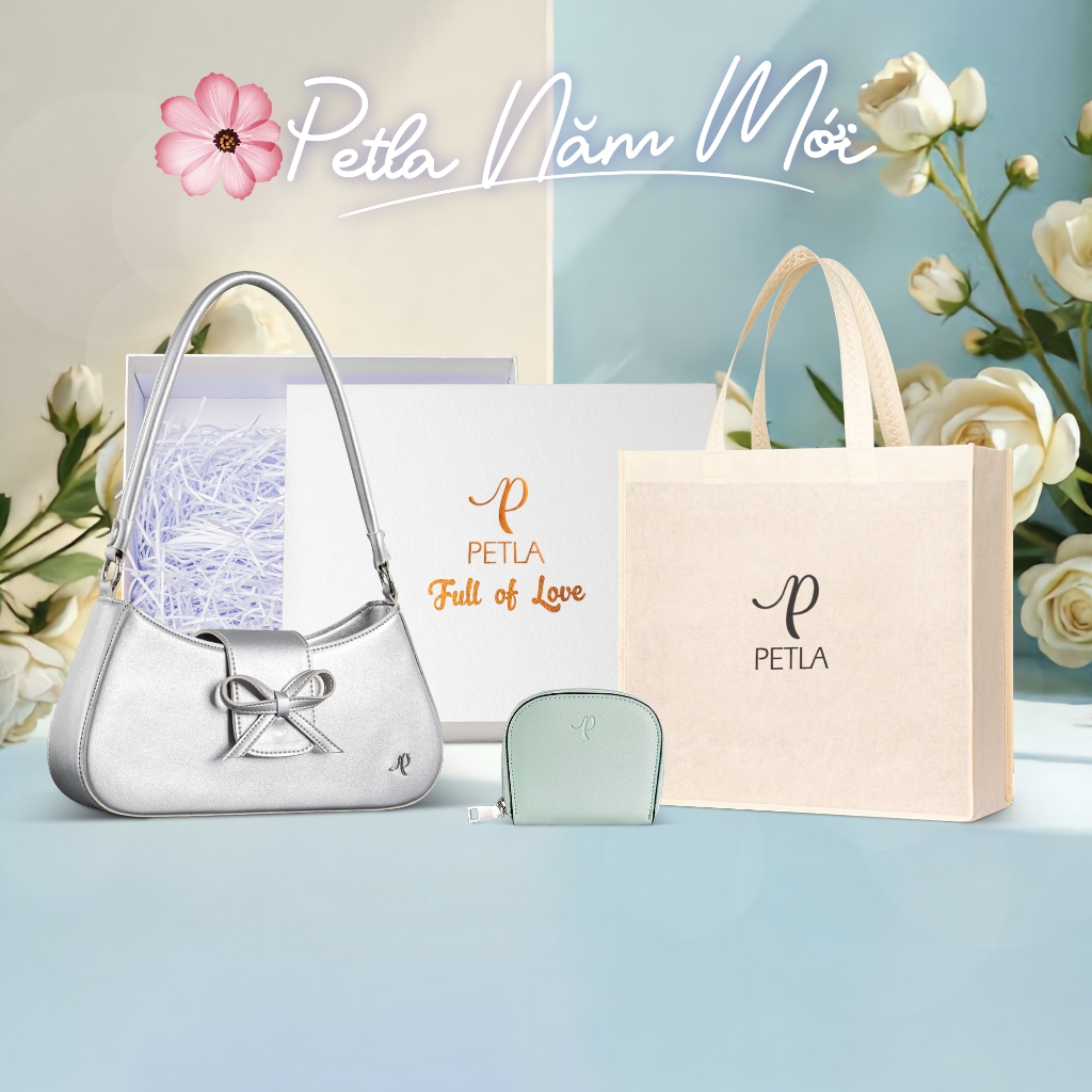 Túi nữ đeo vai thời trang nhẹ nhàng PETLA LN29