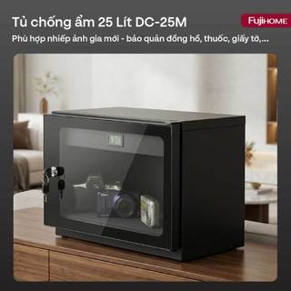 Tủ chống ẩm Fujihome thế hệ mới DC-25M – Bảo vệ tối ưu, vận hành bền bỉ Hoàn thiện cao cấp
