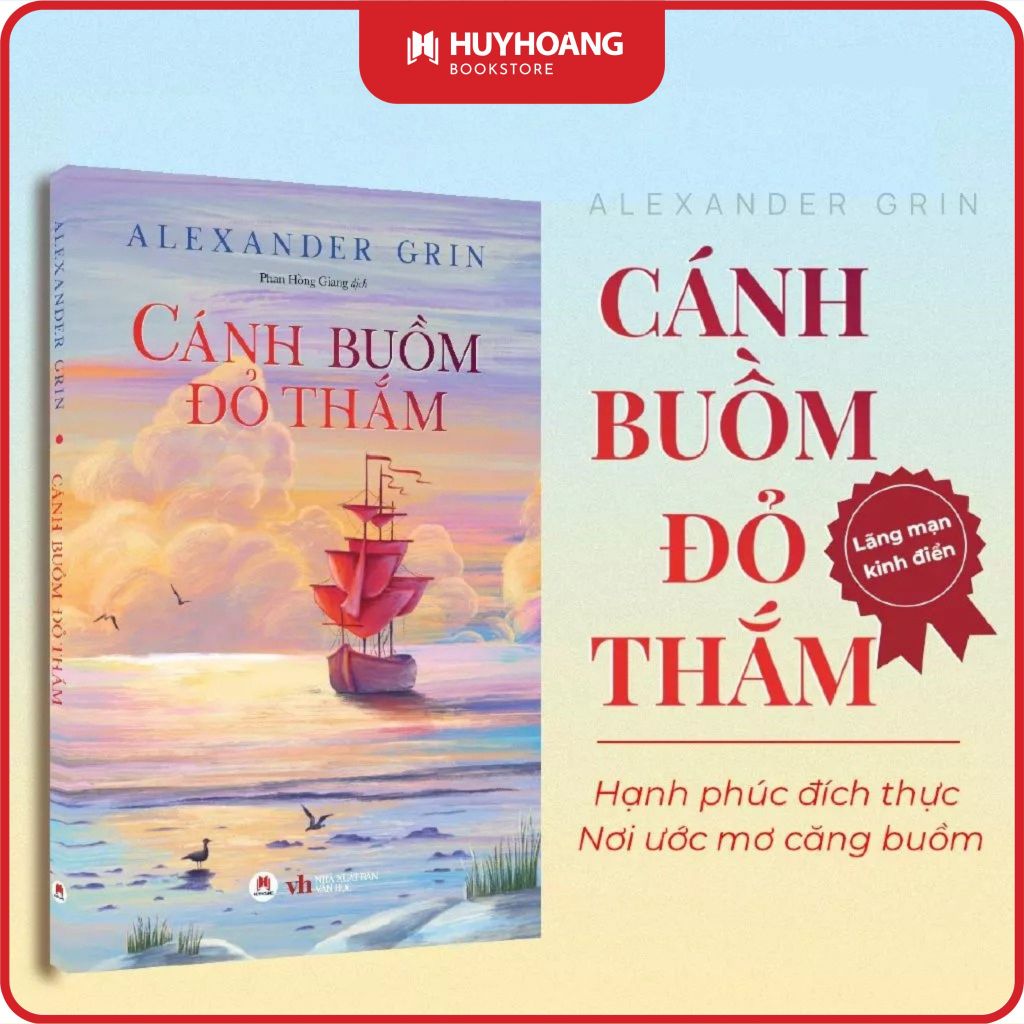 Sách - Cánh Buồm Đỏ Thắm (Tái Bản 2024), Huy Hoàng Bookstore