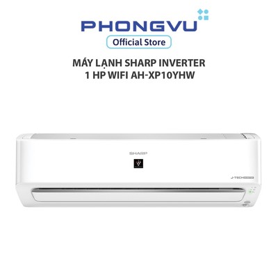 Máy lạnh Sharp Inverter 1 HP Wifi AH-XP10YHW - Bảo hành 12 tháng