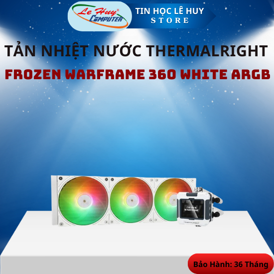Tản Nhiệt Nước Thermalright Frozen Warframe 360 WHITE ARGB