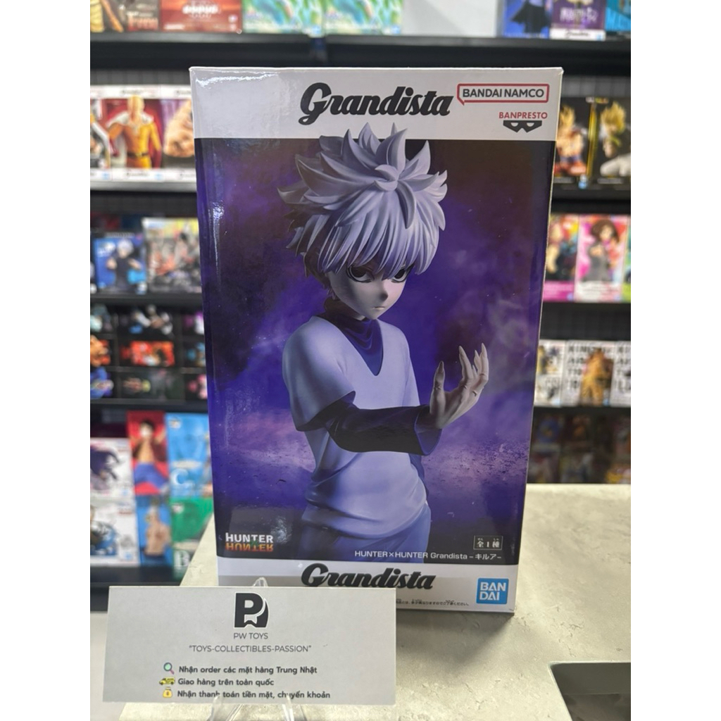 Mô Hình Killua Grandista - Chính Hãng Bandai