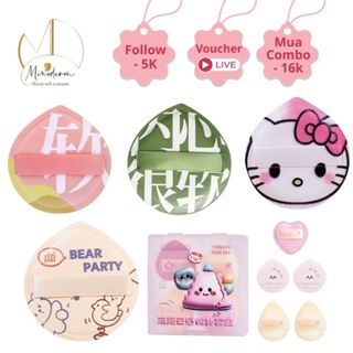 Mút xốp trang điểm BEABIAI mút tán phấn, kem nền mềm mại, cao cấp