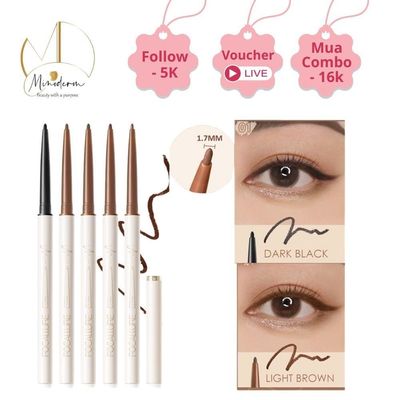 Bút chì kẻ mắt FOCALLURE siêu mảnh 1.7mm mềm mịn lâu trôi, chống nước 1g FA-243