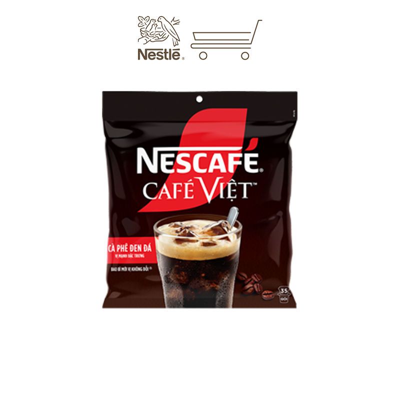 Bịch 35 gói Cà phê đen đá NesCafé Café Việt