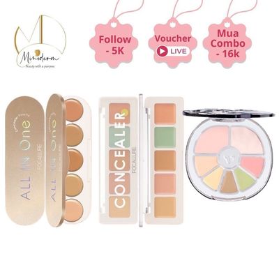 Kem che khuyết điểm FOCALLURE, 5 màu độ che phủ cao, chống thấm nước lâu trôi 1.3g FA-172