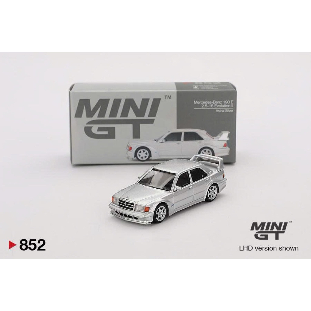 JuJutoys - Mini gt Mercedes-Benz 190E số 852 box newseal