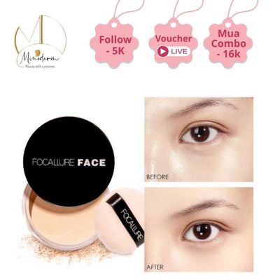 Phấn phủ FOCALLURE dạng bột kiềm dầu che phủ toàn diện 7g FA-15