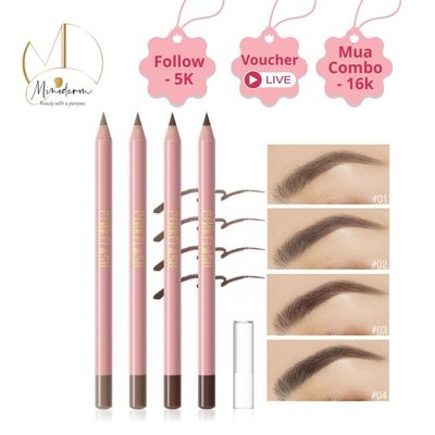 Chì kẻ mày Pinkflash OhMyEmoji mềm bền không thấm nước 10g E02