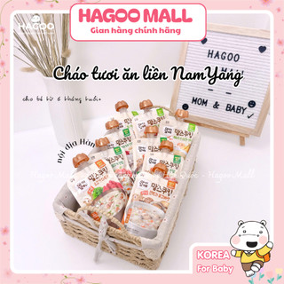 CHÁO TƯƠI ĂN LIỀN NAMYANG CHO BÉ 6M,9M VÀ 12M - DINH DƯỠNG, TIỆN LỢI