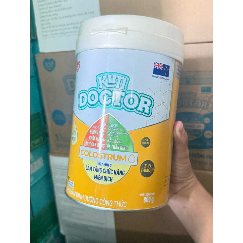 HSD: 3-2027 🥛 Sữa KUN DOCTOR COLOSTRUM (800g)