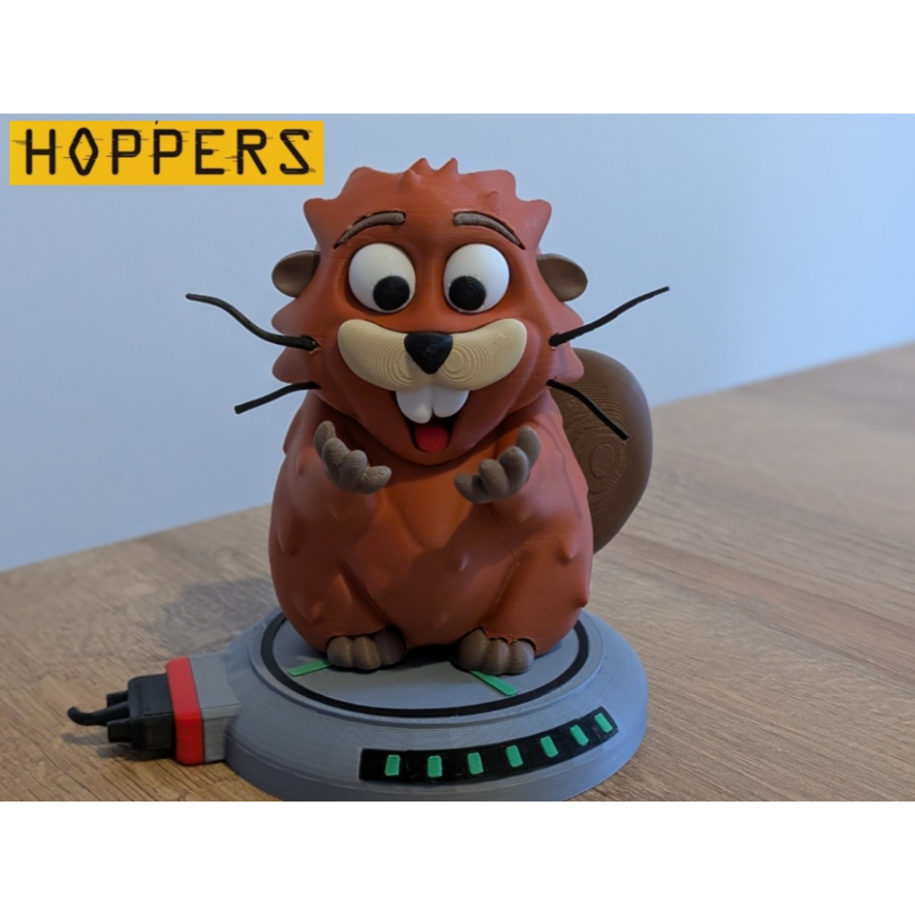 Mô hình Hoppers Mabel - Mô hình phim hoạt hình Cú nhảy kỳ diệu - Nhựa - Hoppers Mabel ≈ 10cm