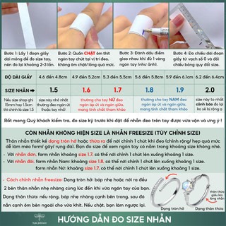 Nhẫn bạc nữ Tlee nhẫn lông vũ basic cá tính TLEE JEWELRY A0287