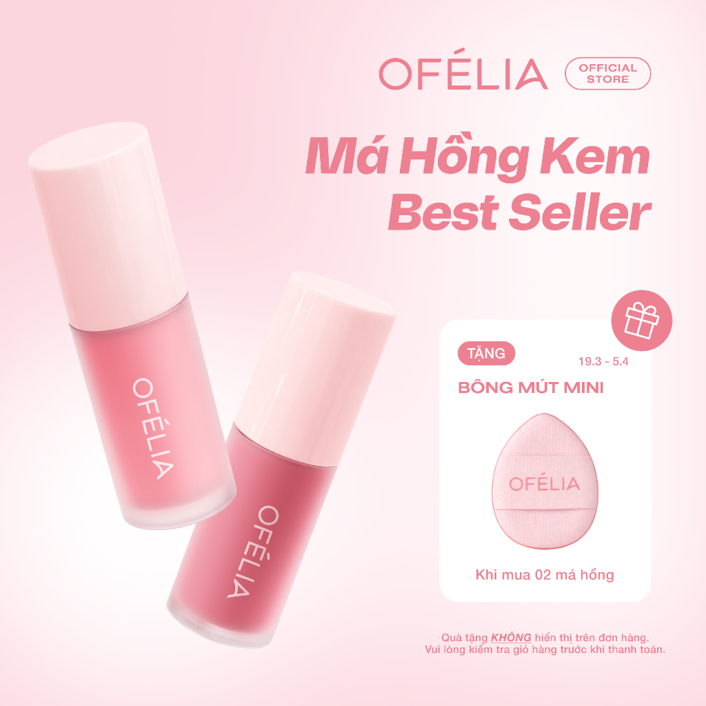 [KOL x OFÉLIA] Má Hồng Kem OFÉLIA Lolli Liquid Blush (4.6g)