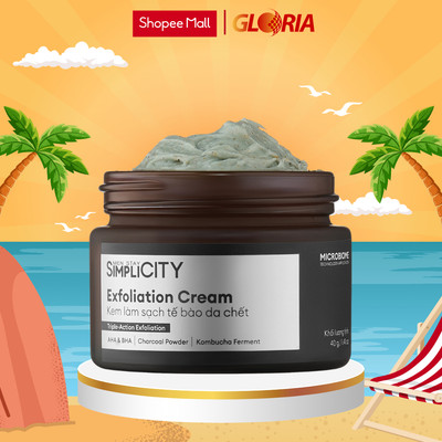Kem Làm Sạch Tế Bào Da Chết Men Stay Simplicity Exfoliation Cream 40g