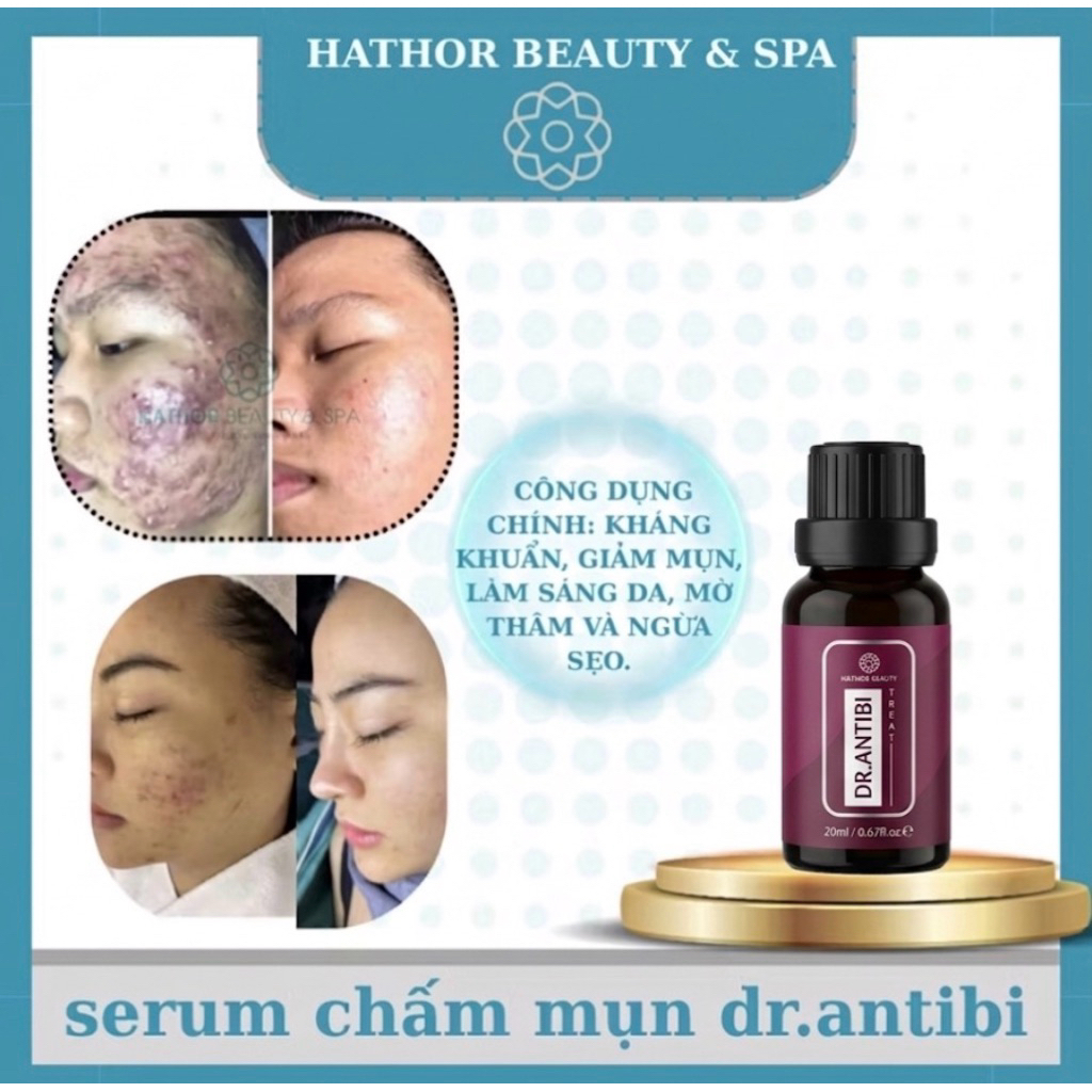 Serum Dr. Antibi Chính Hãng – Mụn Viêm, Mờ Thâm, Phục Hồi Da Nhanh Chóng