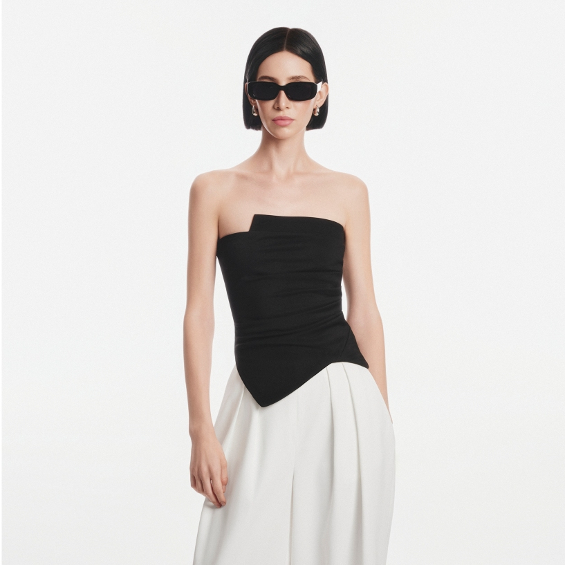 Elara Top - Matitt - Áo Elara Chất Liệu Thun Nhung Độc Đáo Cao Cấp