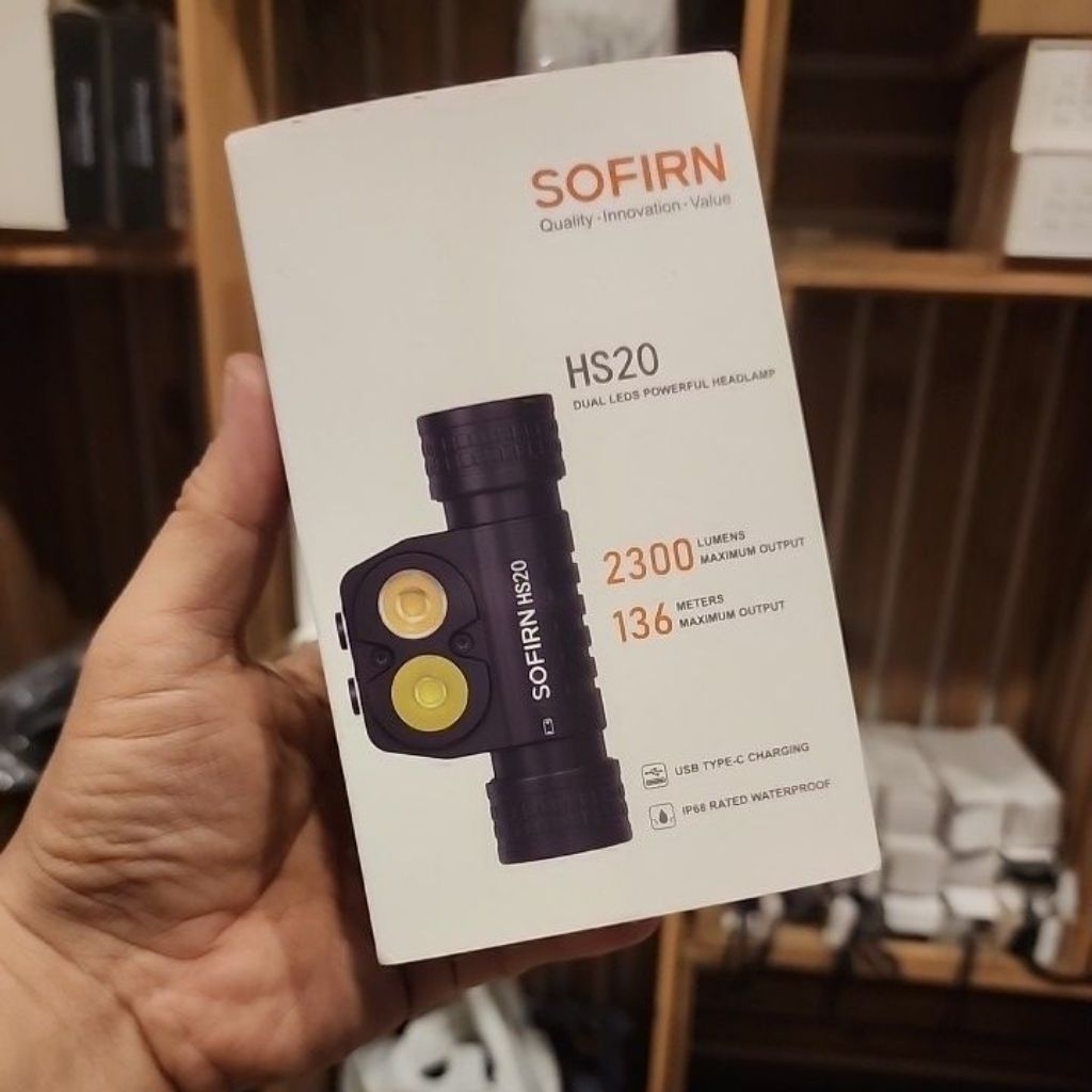 Đèn pin đội đầu Sofirn HS20 2300lm
