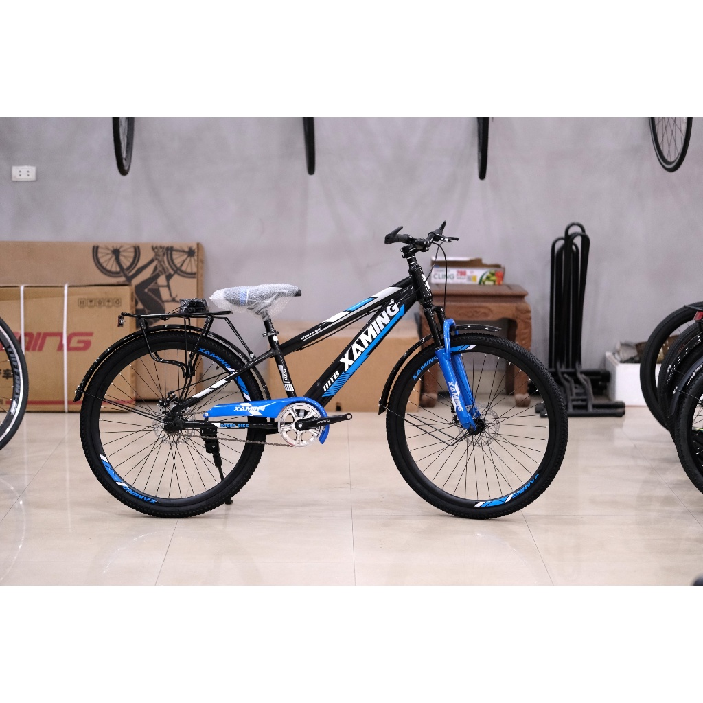 Xe Đạp Thể Thao XAMING 20inch - 22inch - 24inch - 26inch  - Tích Hợp Baga, Chắn Bùn, Phanh Đĩa Cơ 1m