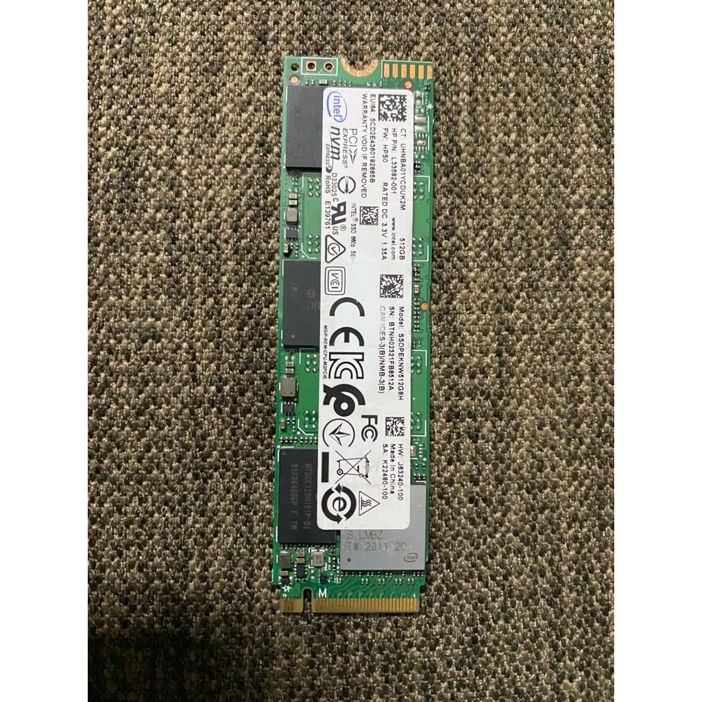 ổ cứng m2 nvme intel 512gb (sk92)